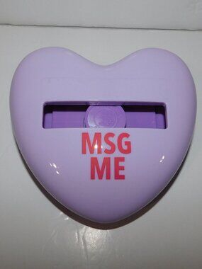 Post It Purple Heart Shaped Pop-up Note Dispenser MSG ME